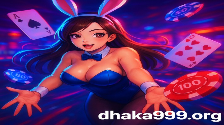 dhaka999 স্বাগতম বোনাস ও ক্যাসিনোর প্রচারণা ব্যানার