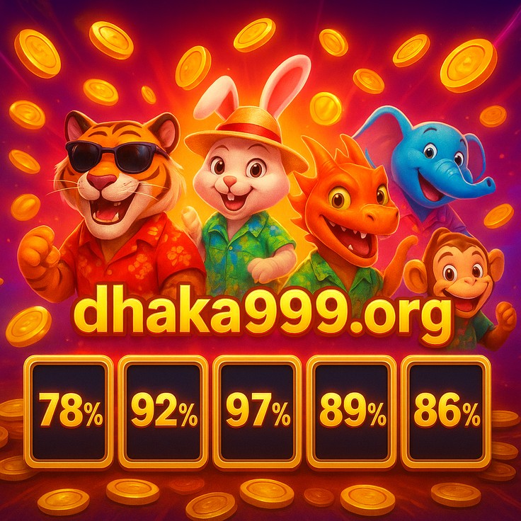 dhaka999 অনলাইন ক্যাসিনোর প্রধান পৃষ্ঠার ব্যানার